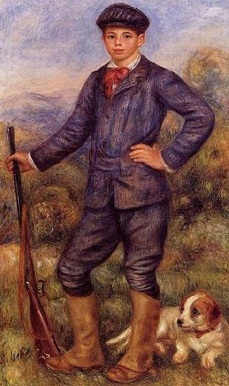 Pierre-Auguste Renoir Portrait of Jean Renoir as a hunter oil painting picture